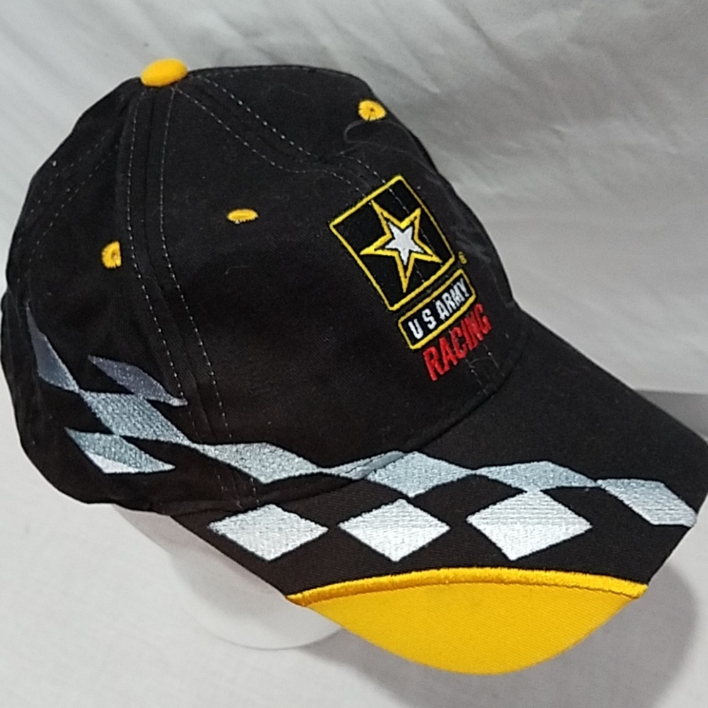 NASCAR autographed Army ball cap
